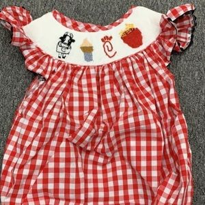 Chickfila smocked bubble